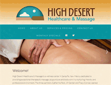 Tablet Screenshot of highdesertsantafe.com